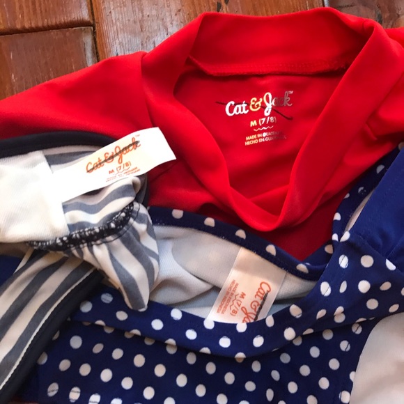 4th of July swimsuit and rash guard - Picture 3 of 3